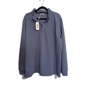 Men's Coofandy Quarter Zip Shirt Size XXL NWT